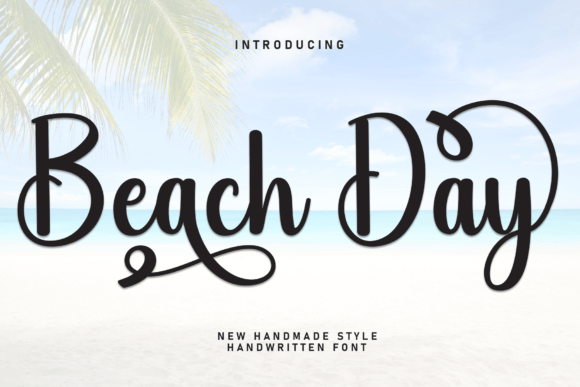 Beach Day Font - Featured Image