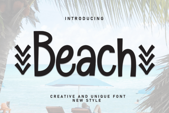 Beach Font - Featured Image