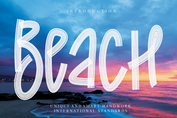 Beach Font - Featured Image