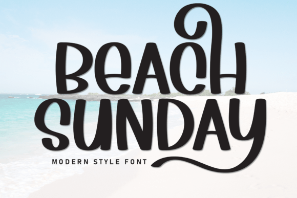 Beach Sunday Font - Featured Image
