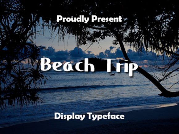Beach Trip Font - Featured Image