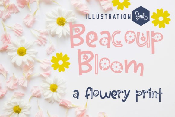 Beacoup Bloom Font - Featured Image