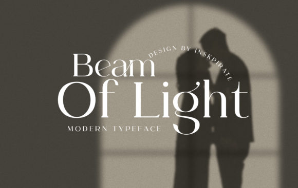 Beam of Light Font - Featured Image