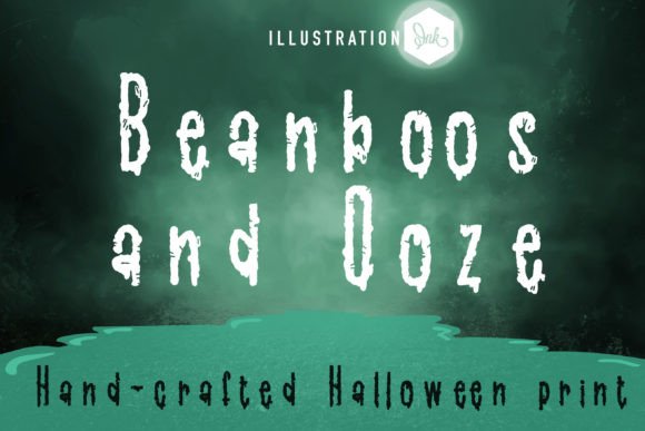 Beanboos and Ooze Font - Featured Image