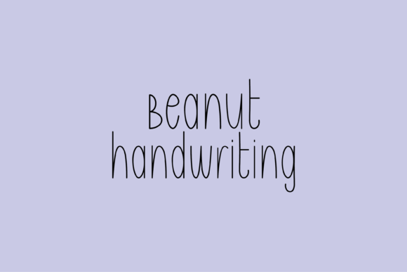 Beanut Font - Featured Image