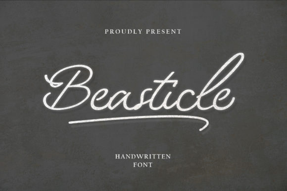 Beasticle Font - Featured Image