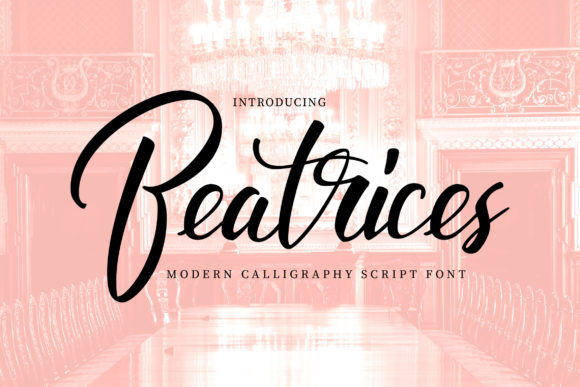 Beatrices Font - Featured Image