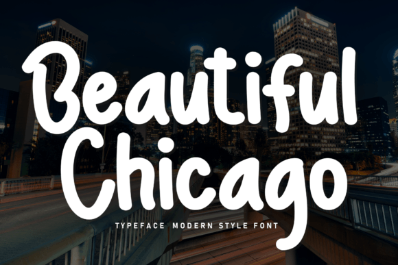 Beautiful Chicago Font - Featured Image