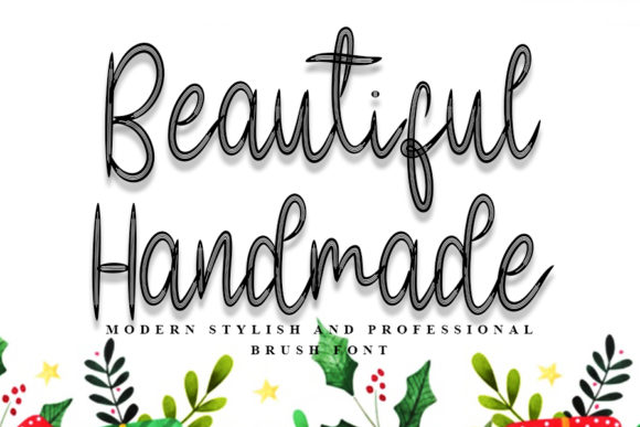 Beautiful Handmade Font - Featured Image