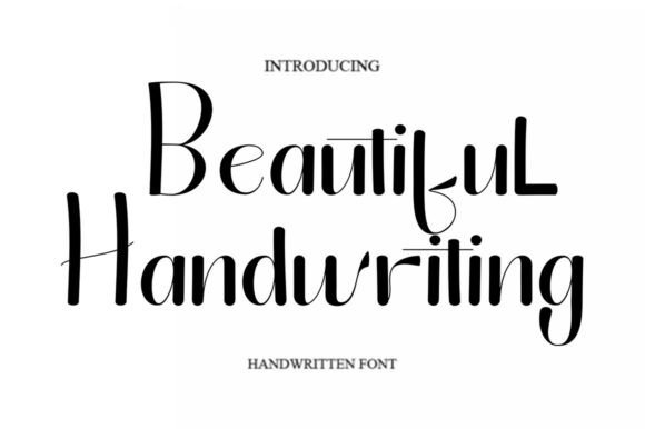 Beautiful Handwriting Font - Featured Image