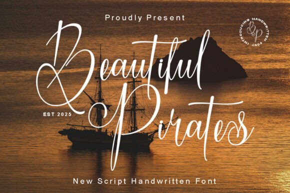Beautiful Pirates Font - Featured Image