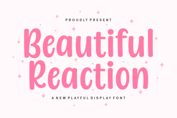 Beautiful Reaction Font - Featured Image
