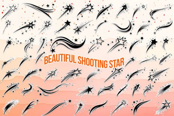 Beautiful Shooting Star Font - Featured Image