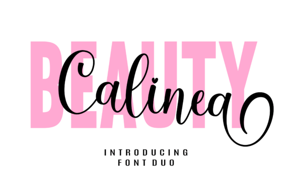 Beauty Calinea Font - Featured Image