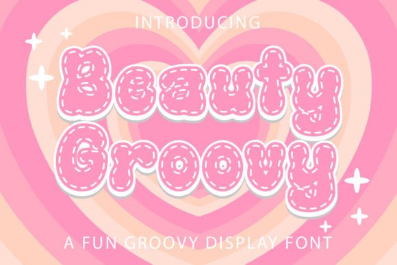 Beauty Groovy Font - Featured Image