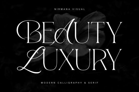 Beauty Luxury Font - Featured Image