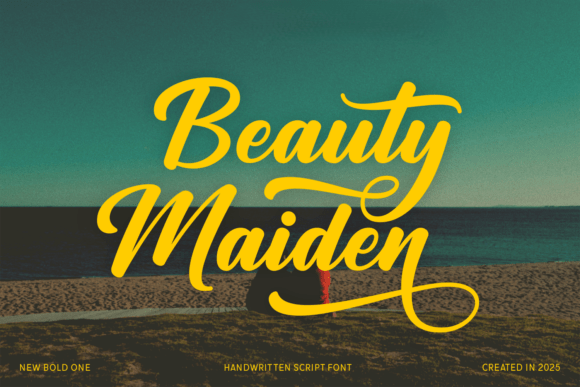 Beauty Maiden Font - Featured Image