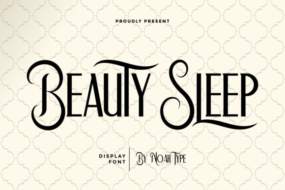 Beauty Sleep Font - Featured Image