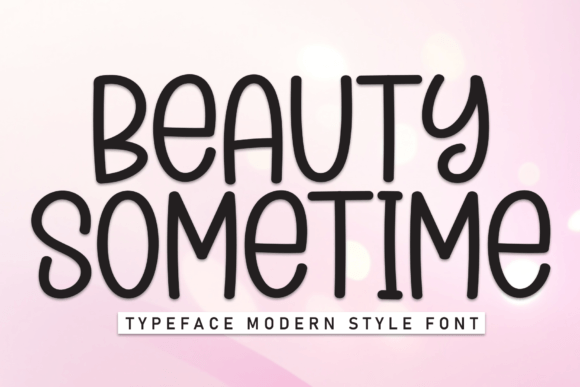 Beauty Sometime Font - Featured Image