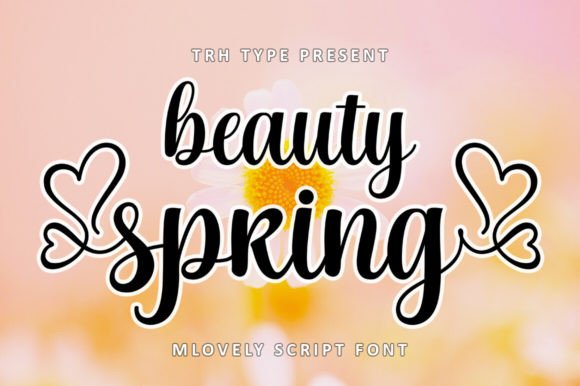 Beauty Spring Font - Featured Image