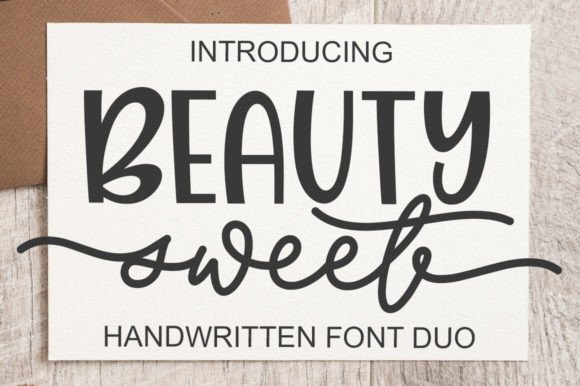 Beauty Sweet Font - Featured Image