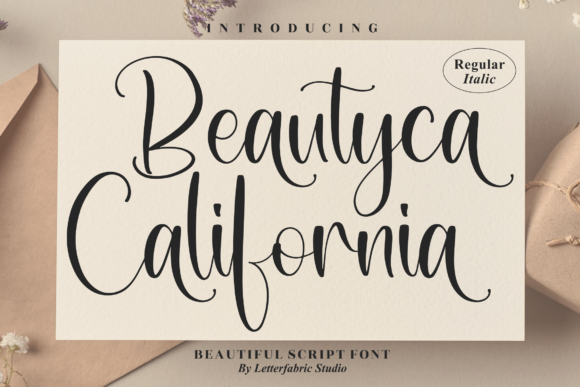 Beautyca California Font - Featured Image