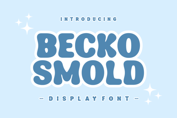 Becko Smold Font - Featured Image