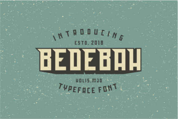 Bedebah Font - Featured Image