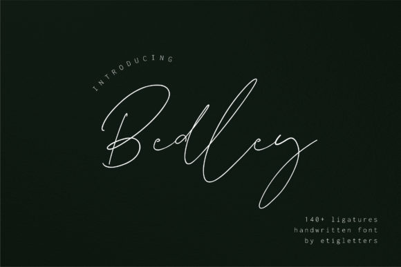 Bedley Font - Featured Image