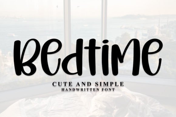 Bedtime Font - Featured Image