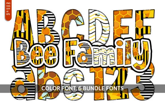 Bee Family Font - Featured Image