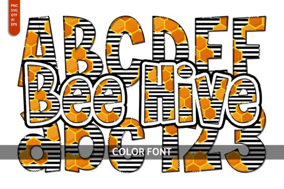 Bee Hive Font - Featured Image
