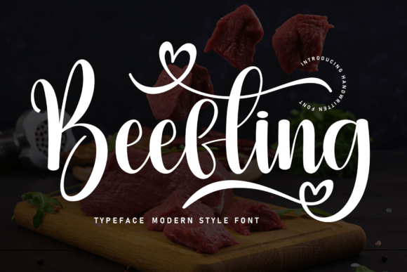 Beefting Font - Featured Image