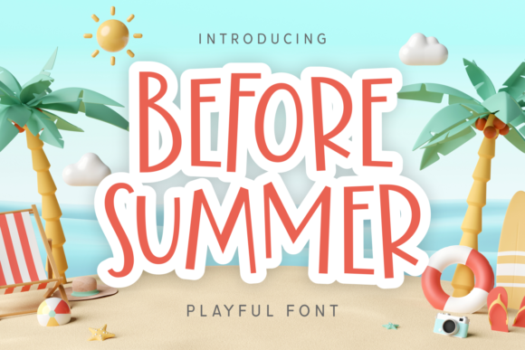 Before Summer Font - Featured Image