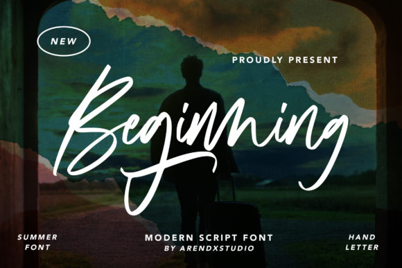 Beginning Font - Featured Image