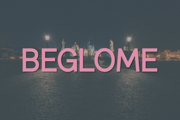 Beglome Font - Featured Image