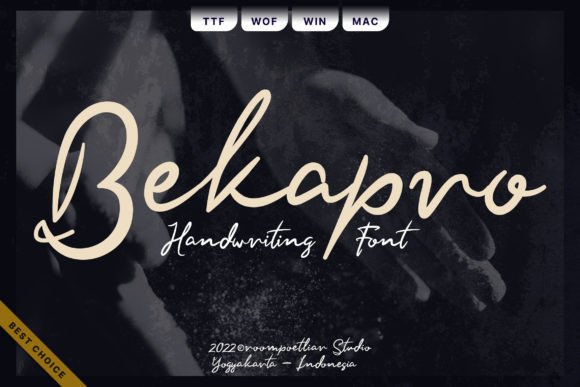 Bekapro Font - Featured Image