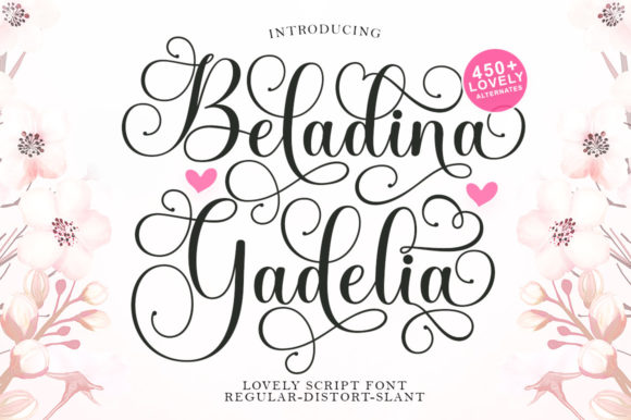 Beladina Gadelia Font - Featured Image