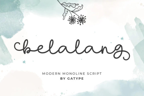 Belalang Font - Featured Image