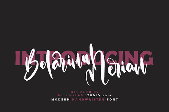 Belarimul Meriam Font - Featured Image