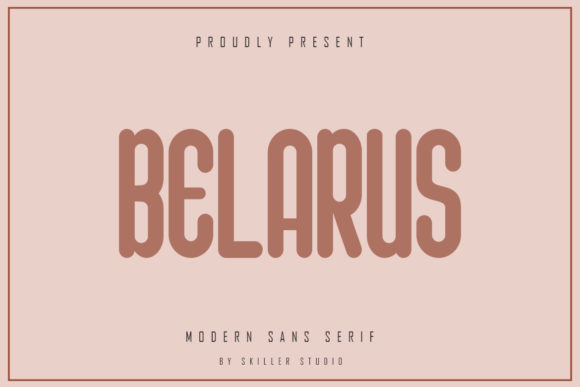 Belarus Font - Featured Image