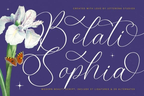Belati Sophia Font - Featured Image