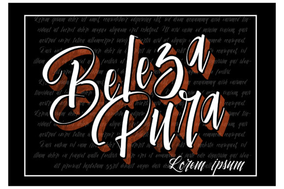 Beleza Pura Font - Featured Image
