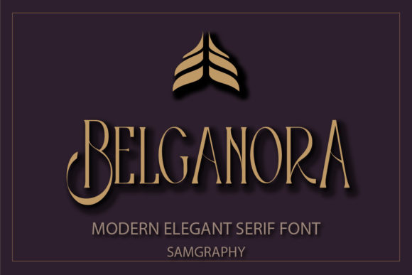 Belganora Font - Featured Image