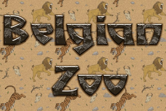 Belgian Zoo Font - Featured Image