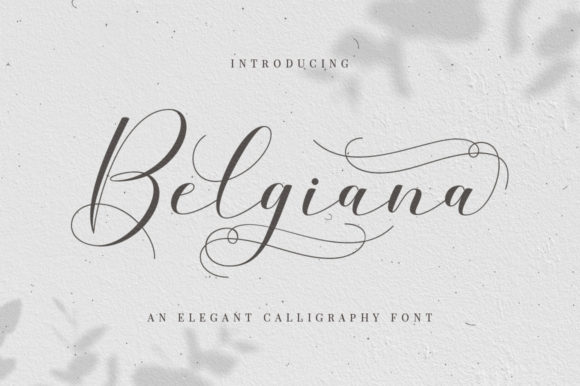 Belgiana Font - Featured Image