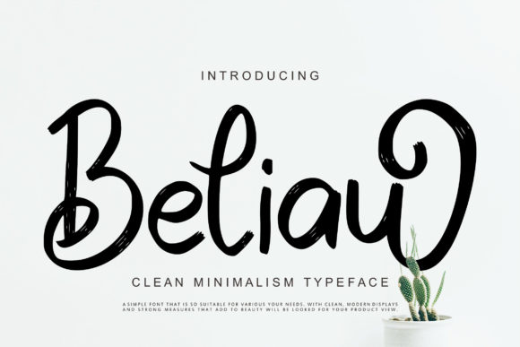Beliau Font - Featured Image