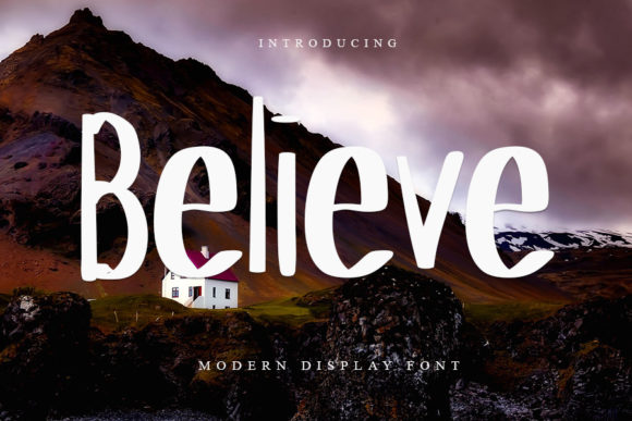 Believe Font - Featured Image