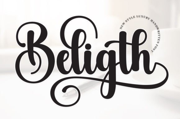 Beligth Font - Featured Image