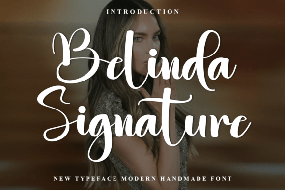 Belinda Signature Font - Featured Image